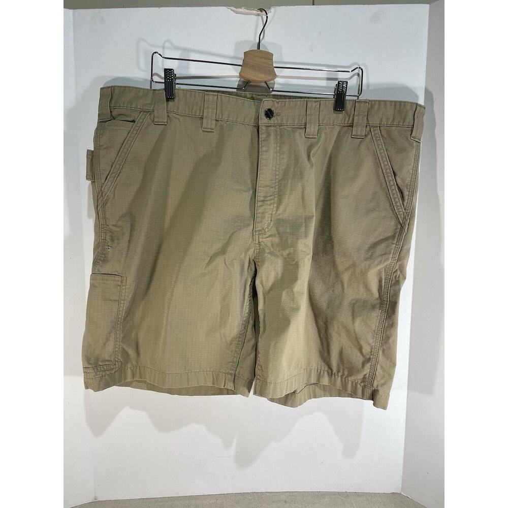 Carhartt Relaxed Fit Cargo Shorts Size 44 Workwear Tan Beige Khaki
